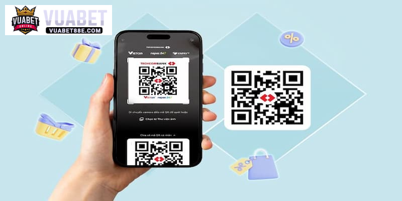 Nạp tiền vào Vuabet88 nhanh chóng bằng cách quét mã QR